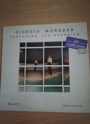Giorgio Moroder feat Joe Esposito maxi 45 t, zustand: Sehr gut, 4,00 €, 4,90 € inklusive Vinted-Käuferschutz