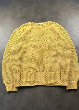 Pull torsadé moutarde LC Waikiki col rond maille épaisse – Taille L, marque: LC Waikiki, état: Très bon état, taille: L / 40 / 12, 7,00 €, 8,05 € Protection acheteurs incluse