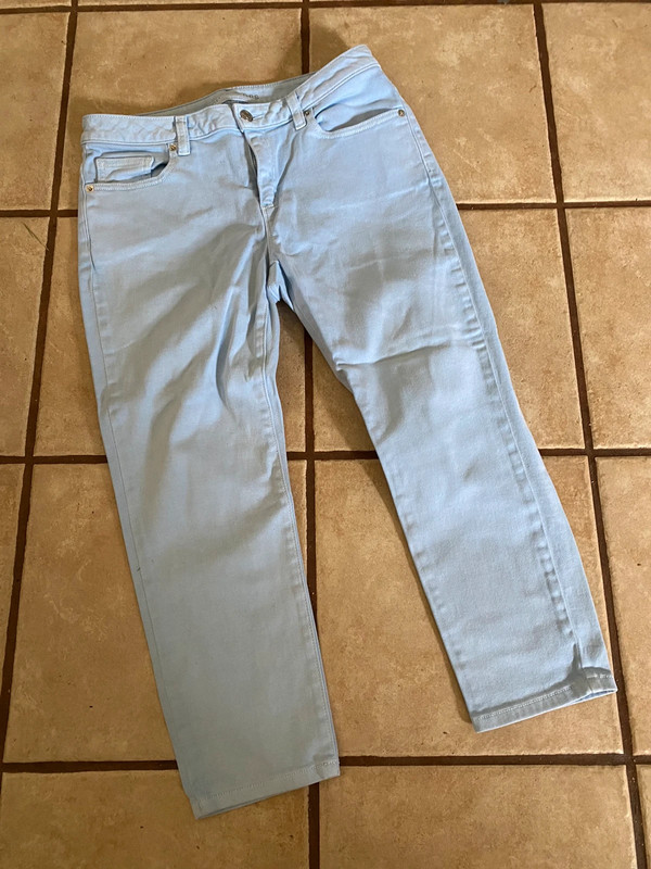 Woman’s Michael Kors Izzy Jeans Size 6 Skinny Cropped 1