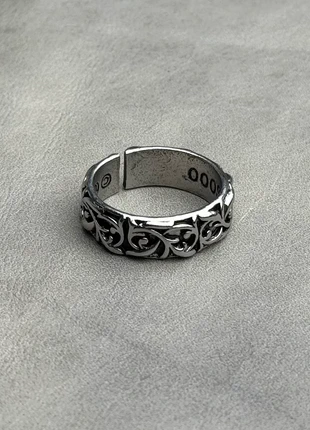 Bague Gothic x Chrome Grunge en acier inoxydable, marque: CHROME, état: Très bon état, taille: Ajustable, 10,00 €, 11,20 € Protection acheteurs incluse