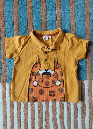 Polo DPAM 9 mois, brand: Du Pareil au Même, condition: Very good, size: 9-12 months / 74 cm, €3.00, €3.85 includes Buyer Protection