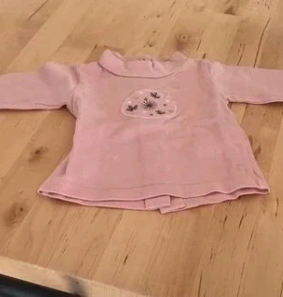 Tee-shirt rose pâle , marke: In Extenso, zustand: Gut, größe: 1-3 Monate / 56, 1,00 €, 1,75 € inklusive Vinted-Käuferschutz