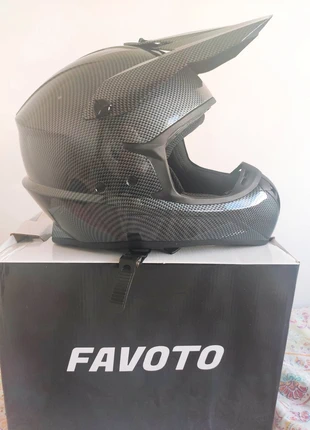 Motocross helmet FAVOTO, brand: favoto, condizioni: Nuovo senza cartellino, €60.00, €63.70 include la Protezione acquisti