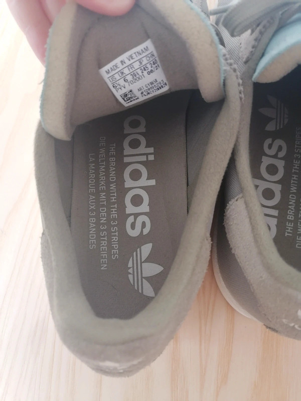 Adidas superstar groen Vinted