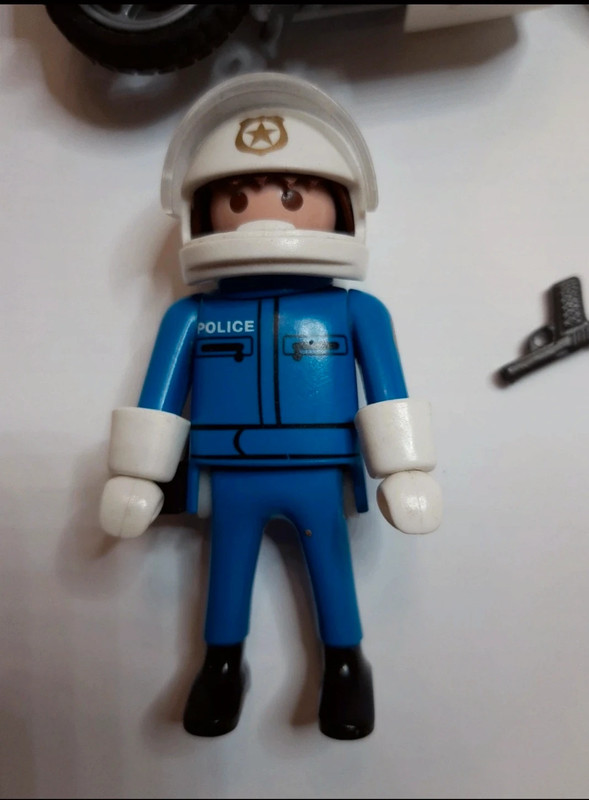 Playmobil -- Spare Part -- Police Moto 4262 