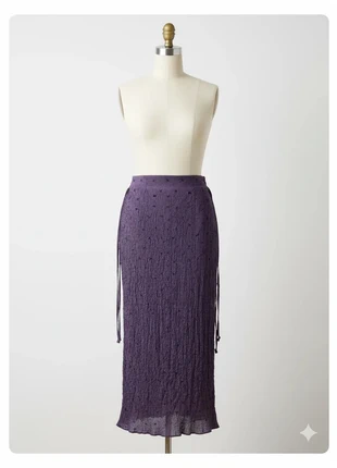 Jupe Longue Fluide Violette à Imprimé Papillons Pimkie - Vintage Y2K, marca: Pimkie, estado: Muito bom, tamanho: M / 38 / 10, €28.00, €30.10 inclui Proteção do Comprador