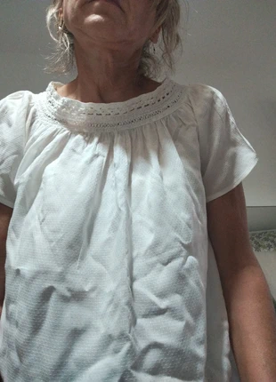 Chemisier écru, brand: Jacqueline de Yong, condition: Very good, size: S / 36 / 8, €2.00, €2.80 includes Buyer Protection