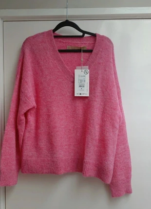 TRoze alpaca-wol blend trui met V-hals culture – stijl Samsoe/Selected Femme – maat S, merk: Culture Sud, staat: Nieuw met prijskaartje, maat: M / 38 / 10, € 32,95, € 35,30 inclusief Kopersbescherming