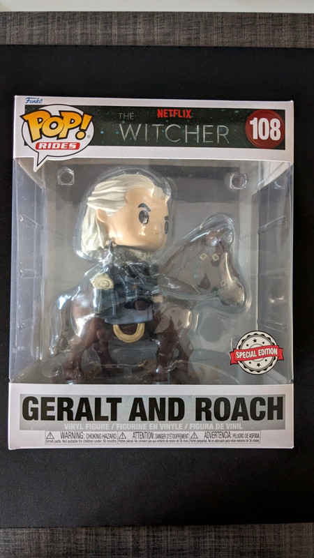 The Witcher Geralt and Roach exclusive 108 Funko Pop! Vinyl figure