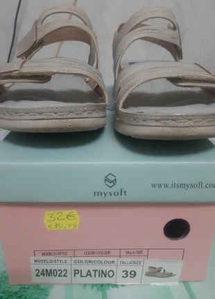 Sandalia mujer súper comodas, marca: mysoft, estado: Nuevo sin etiquetas, tamaño: 39, 6,90 €, 7,95 € Protección al comprador incluida