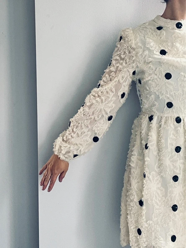 Robe chic originale froufrou - photo numéro 2