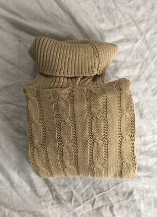 Beige roll neck knit long jumper, brand: y2k, condition: New with tags, size: M / 10, £14.00, £15.40 includes Buyer Protection