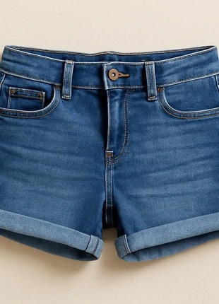 Blauw spijkerbroekje, merk: Today, staat: Heel goed, maat: S / 36 / 8, € 4,99, € 5,94 inclusief Kopersbescherming