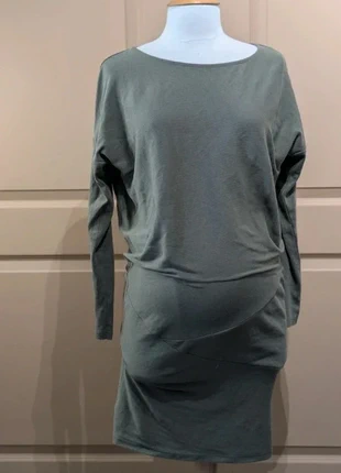 Robe maternité The Sting – L (40) Kaki – Élégante et confortable, marke: The Sting, zustand: Gut, größe: L / 40 / 12, 15,00 €, 16,45 € beinhaltet Vinted-Käuferschutz Pro