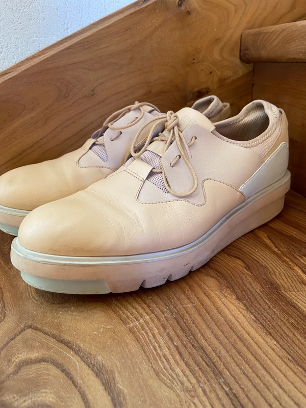 Chaussures camper derbies cuir nude beige taille 41 Vinted