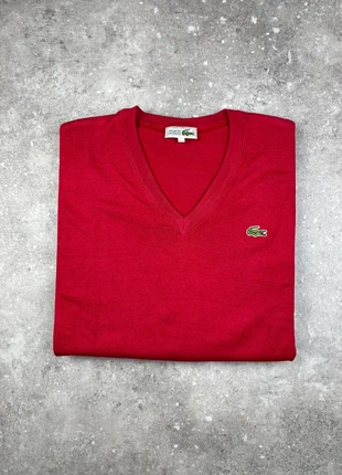 Pull Col V Sans Manches Lacoste Taille (6) XL Homme Rouge Logo Brodé 100% Coton #LA98, marque: Lacoste, état: Très bon état, taille: XL, 32,99 €, 35,34 € Protection acheteurs (Pro) incluse