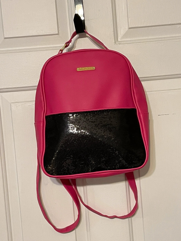 Juicy Couture Pink Black Backpack