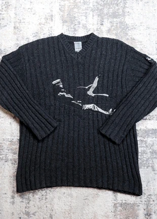 Pull maille côtelé Knit Corto Maltese Studio Aventufes brodé noir vintage 2000’s y2k rare - Taille L, brand: Vintage Dressing, condition: Very good, size: L, €55.00, €58.45 includes Buyer Protection Pro