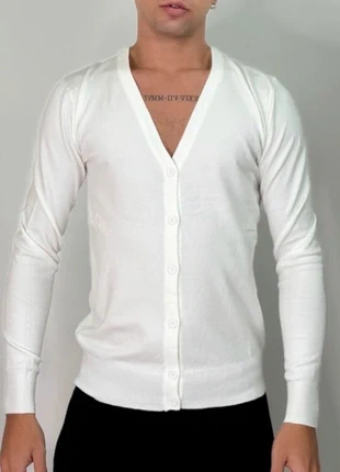 Cardigan in filo morbido e comodo, bianco, size M. Nuovo con cartellino. Sku362, marque: bianco cardigan, état: Neuf avec étiquette, taille: M, 11,94 €, 13,24 € Protection acheteurs incluse