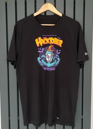 L New Era Hacktober T-shirt, brand: New Era, condition: Very good, size: L, £14.00, £15.40 includes Buyer Protection