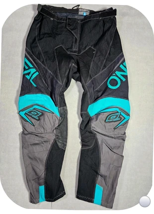 Pantalon O’neal Element Moto turquoise/noir taille 36 fr46 – Limited Edition, état impeccable, merk: Oneal, staat: Heel goed, maat: XL, € 44,00, € 46,90 inclusief Kopersbescherming Pro
