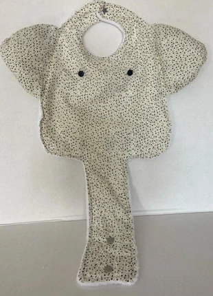 Bavoir éléphant accroche tétine, état: Neuf sans étiquette, 6,50 €, 7,53 € Protection acheteurs (Pro) incluse