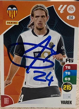 Card Yarek firmada a mano, marque: Panini, état: Neuf sans étiquette, 9,00 €, 10,15 € Protection acheteurs incluse