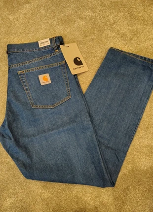 Calça de ganga Carhartt, marca: Carhartt, estado: Nuevo con etiquetas, tamaño: W23 | ES 32, 68,00 €, 72,10 € Protección al comprador incluida