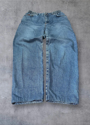 🧵👖 Lee Cooper Vintage Very Baggy Jeans – High Waist Elastic 80s Retro Denim Fit 👖🧵, marque: Lee Cooper, état: Très bon état, taille: W30 | FR 40, 19,90 €, 21,60 € Protection acheteurs incluse