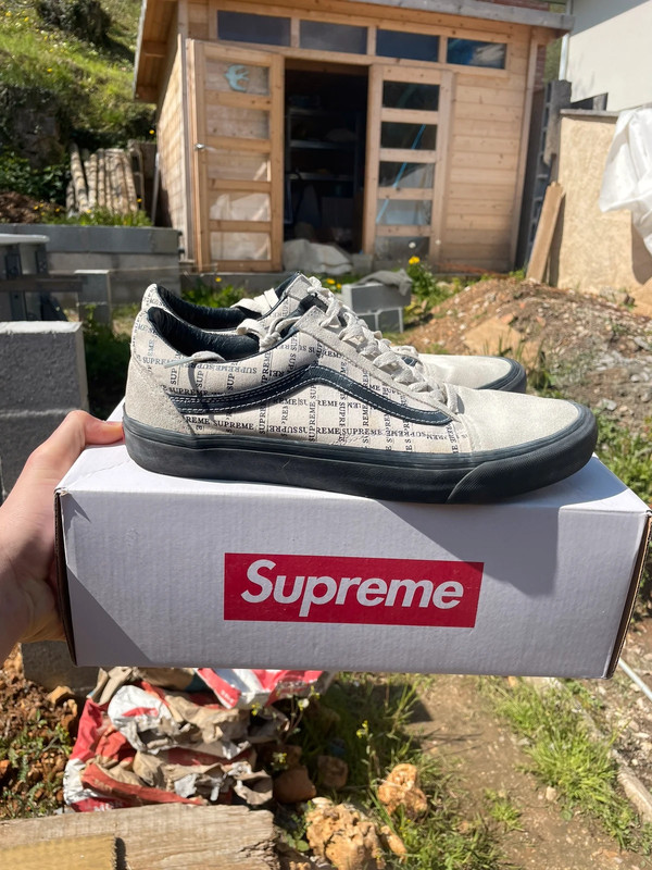 Vans old skool pro x Supreme - Vinted