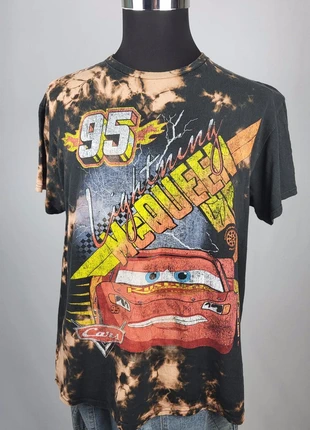 T-shirt Cars Disney Pixar Lightning McQueen tie dye noir orange vintage taille L style streetwear, marque: Disney, état: Très bon état, taille: L, 19,00 €, 20,65 € Protection acheteurs (Pro) incluse