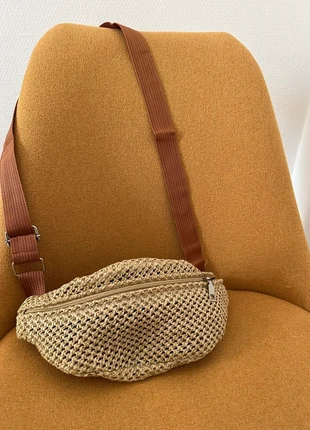 Sac banane tressé légère, marca: Vintage Dressing, estado: Novo sem etiquetas, €2.00, €2.80 inclui Proteção do Comprador