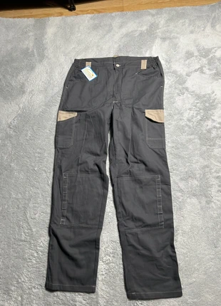 Pantalon de travail Carpenter gris et beige taille 48, marque: Lafodex, état: Neuf avec étiquette, taille: W38 | FR 48, 10,00 €, 11,20 € Protection acheteurs incluse