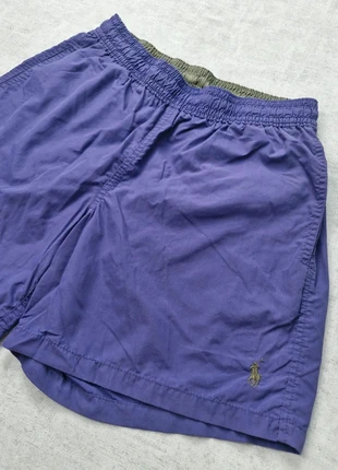 Short de Bain Ralph Lauren Violet Logo Gris Size Small, brand: Ralph Lauren, condizioni: Ottime, taglia: S, €29.90, €32.10 include la Protezione acquisti Pro
