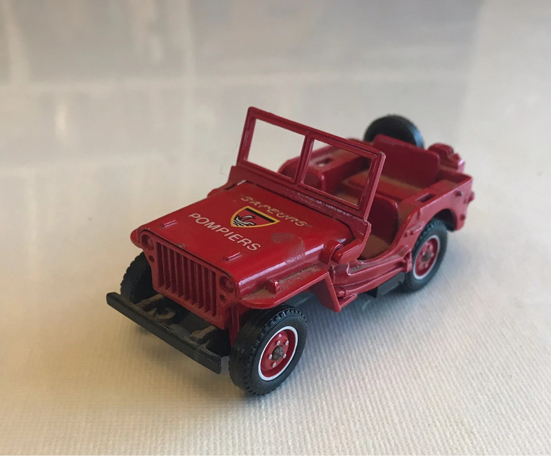 Solido 1322 Jeep Willys Sapeurs Pompiers 1 43 Vinted