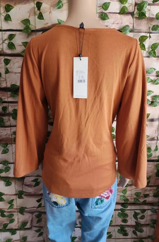 🌸Blouse fluide Camel Peppercorn Neuve Taille 36🌸 - photo numéro 6