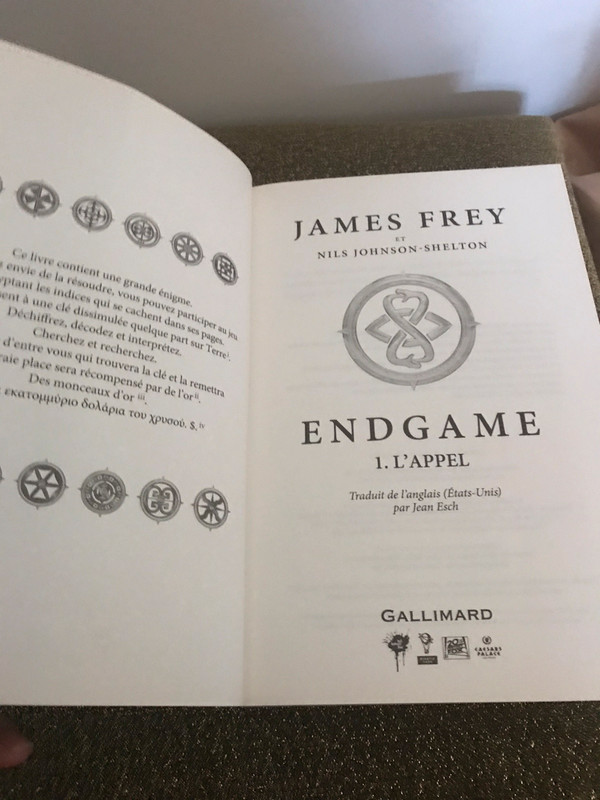 Endgame, O Chamado - James Frey e Nils Johnson-Shelton