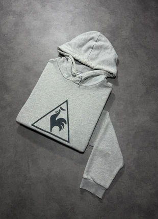 Pull à capuche gris Le Coq Sportif - 100% coton - Taille L, marke: Le Coq Sportif, zustand: Sehr gut, größe: L, 15,00 €, 16,45 € inklusive Vinted-Käuferschutz