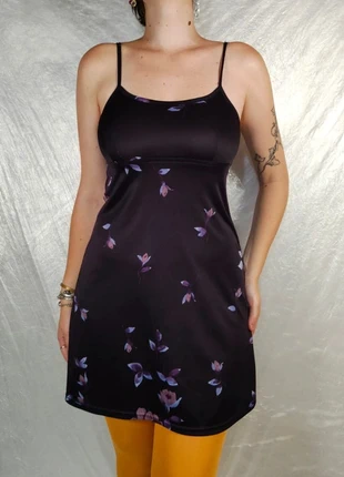 Vintage 90's Y2k FairyGrunge Witchy Whimsic Romantic Coquette Floral Mini Dress, marca: ORSAY, estado: Muito bom, tamanho: S / 36 / 8, €6.00, €7.00 inclui Proteção do Comprador