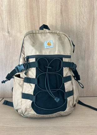 Sac à dos Carhartt beige noir workwear streetwear original kickflip vintage unisexe solide, merk: Carhartt, staat: Goed, € 35,00, € 37,45 inclusief Kopersbescherming