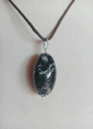 Ciondolo di "Pietersite" nera con venature chiare, zustand: Neu, 19,00 €, 20,65 € inklusive Vinted-Käuferschutz