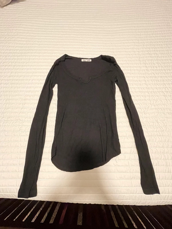 Scoop Neck Long Sleeve - Black – JOAH BROWN®