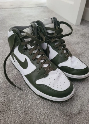 Nike Dunk Hi Retro "Cargo Khaki" trainers, brand: Nike, condition: Very good, size: 42, €40.00, €42.70 includes Buyer Protection