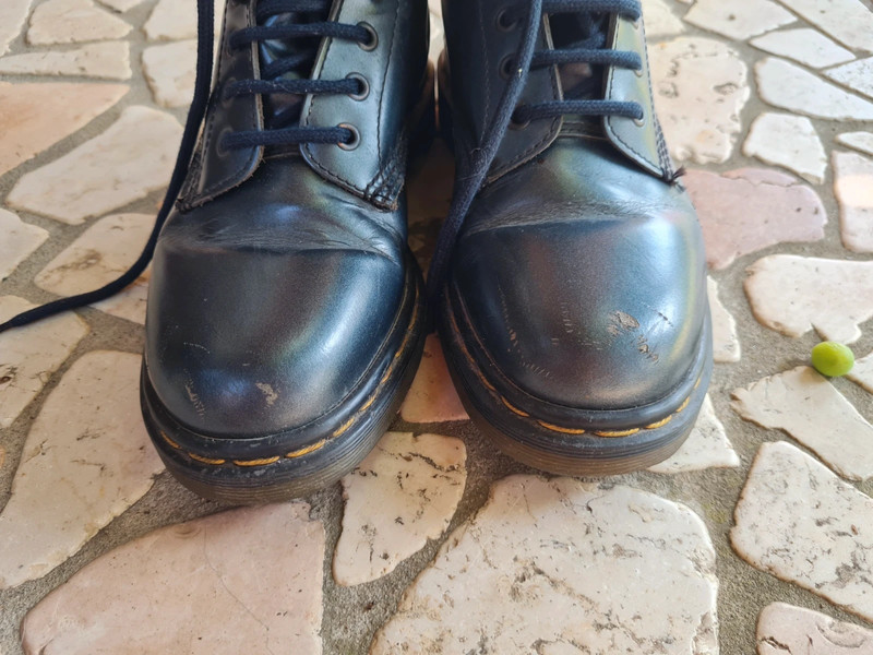 Dr. Martens Blu Metallizzato Vinted
