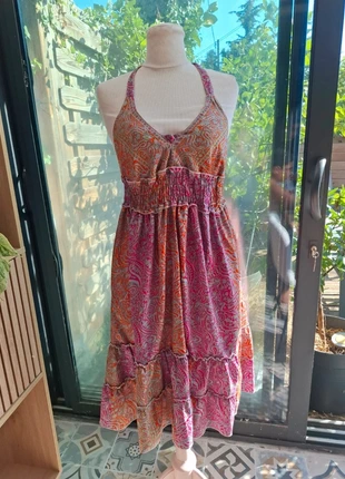 🧡Robe longue vintage bohème multicolore, brand: Vintage Dressing, condition: Very good, size: M / 38 / 10, €16.00, €17.50 includes Buyer Protection