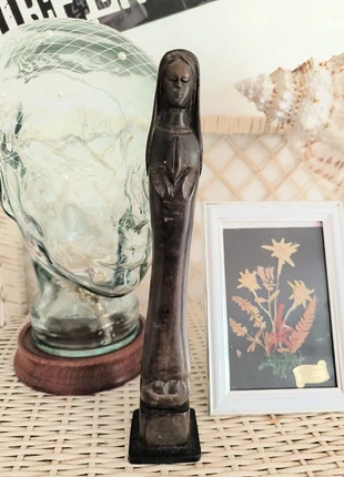 Vierge en bois sculpté, marke: Bondieuserie, zustand: Sehr gut, 5,00 €, 5,95 € inklusive Vinted-Käuferschutz