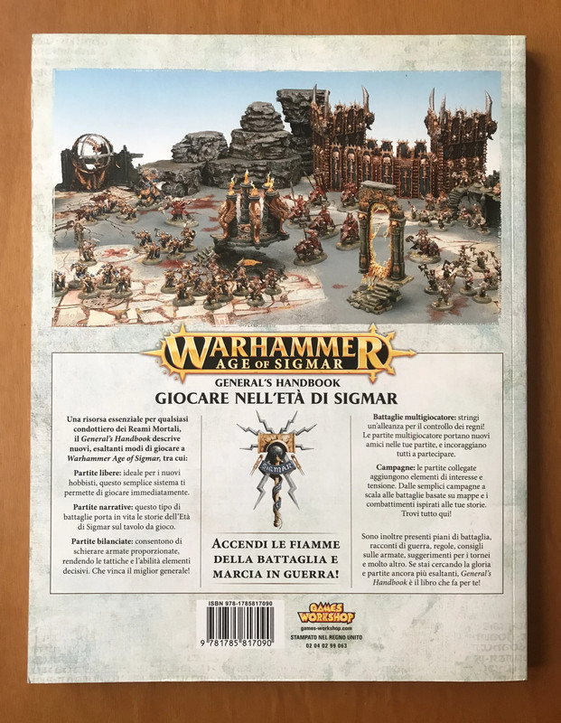 Warhammer Age of Sigmar General's Handbook - Games Workshop - Italiano - 2016 2