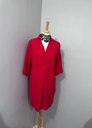 Whistle Red Loose Fitting Lea Pocket Slouchy Dress Uk Small, brand: Whistles, condition: Very good, size: S / UK 8-10, £15.99, £17.49 includes Buyer Protection