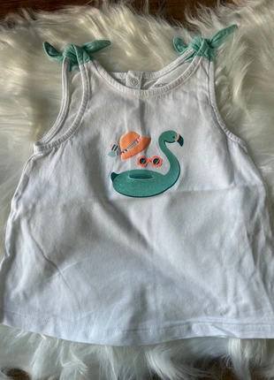 T-shirt, merk: Obaïbi, staat: Nieuw zonder prijskaartje, maat: 9-12 maanden / 74 cm, € 2,00, € 2,80 inclusief Kopersbescherming