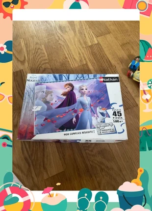 Puzzle reine des neiges 2 45 pièces, brand: Nathan, condition: Very good, €3.00, €3.85 includes Buyer Protection